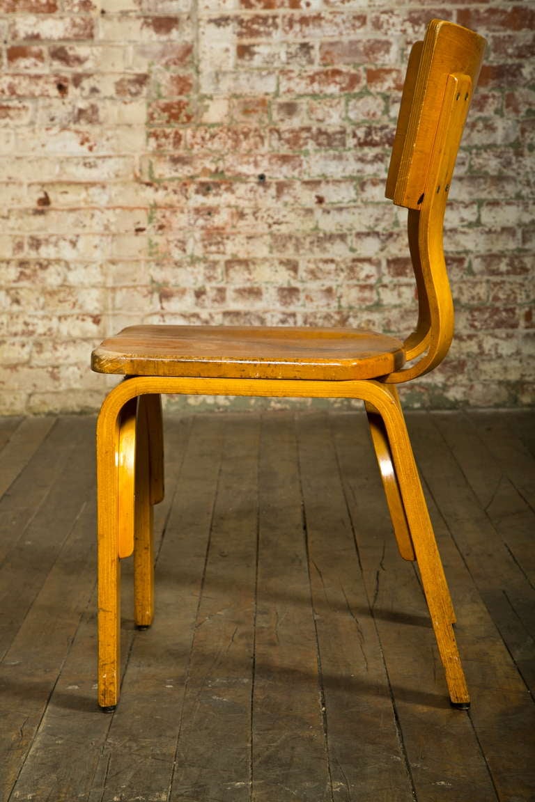 Vintage Industrial, Thonet Wooden Chairs 2