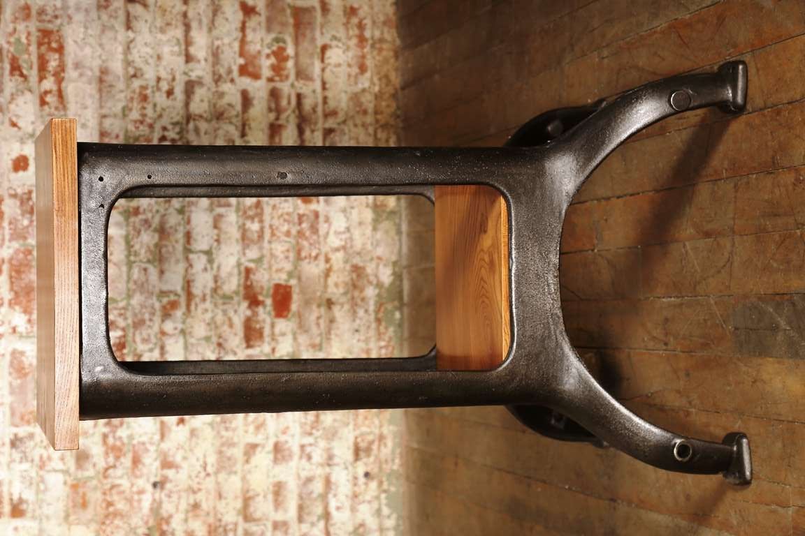 Vintage Industrial, Cast Iron Side Tables