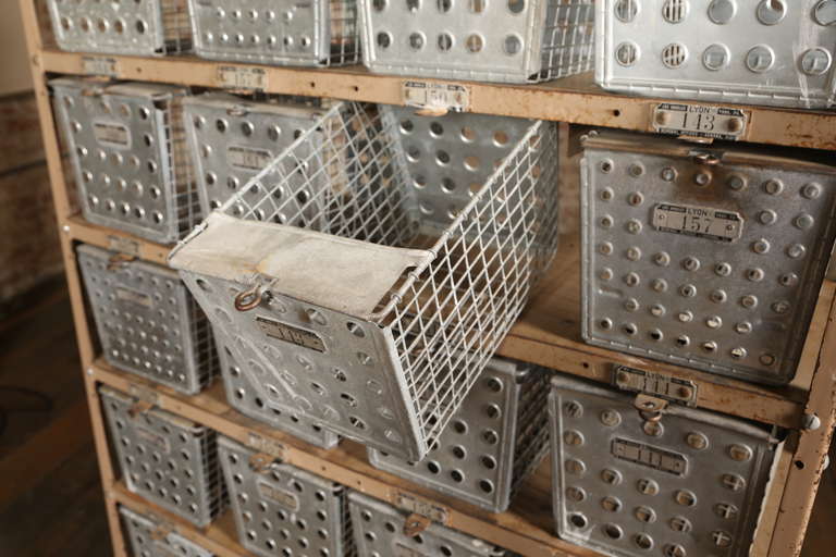 Metal Storage Bin Unit 3