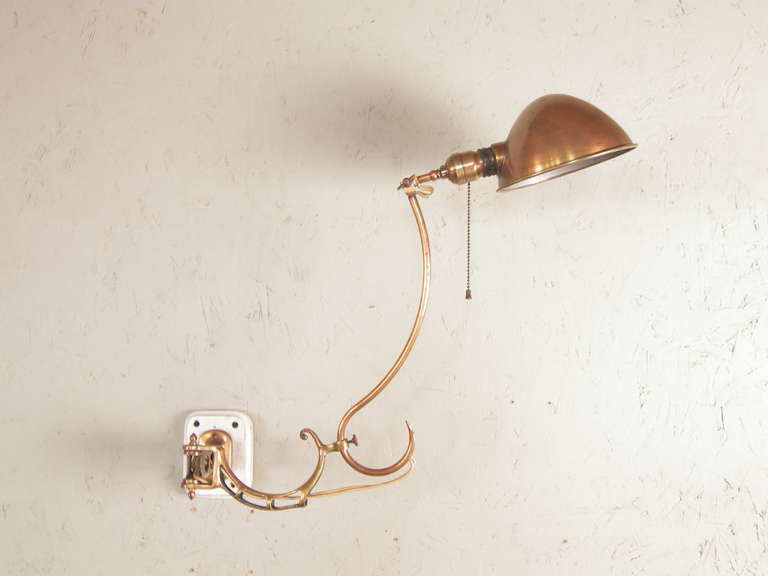 20th Century Faries Adjustable Wall Dental Lamp or Sconce