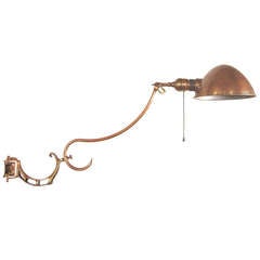 Vintage Faries Adjustable Wall Dental Lamp or Sconce