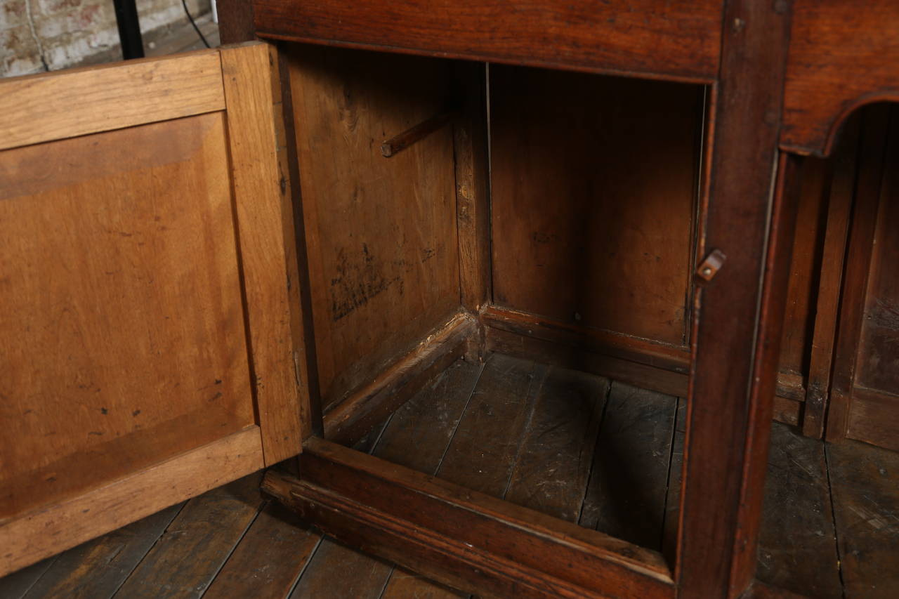 19th Century Country Wooden Hutch Storage Cabinet Cupboard 2