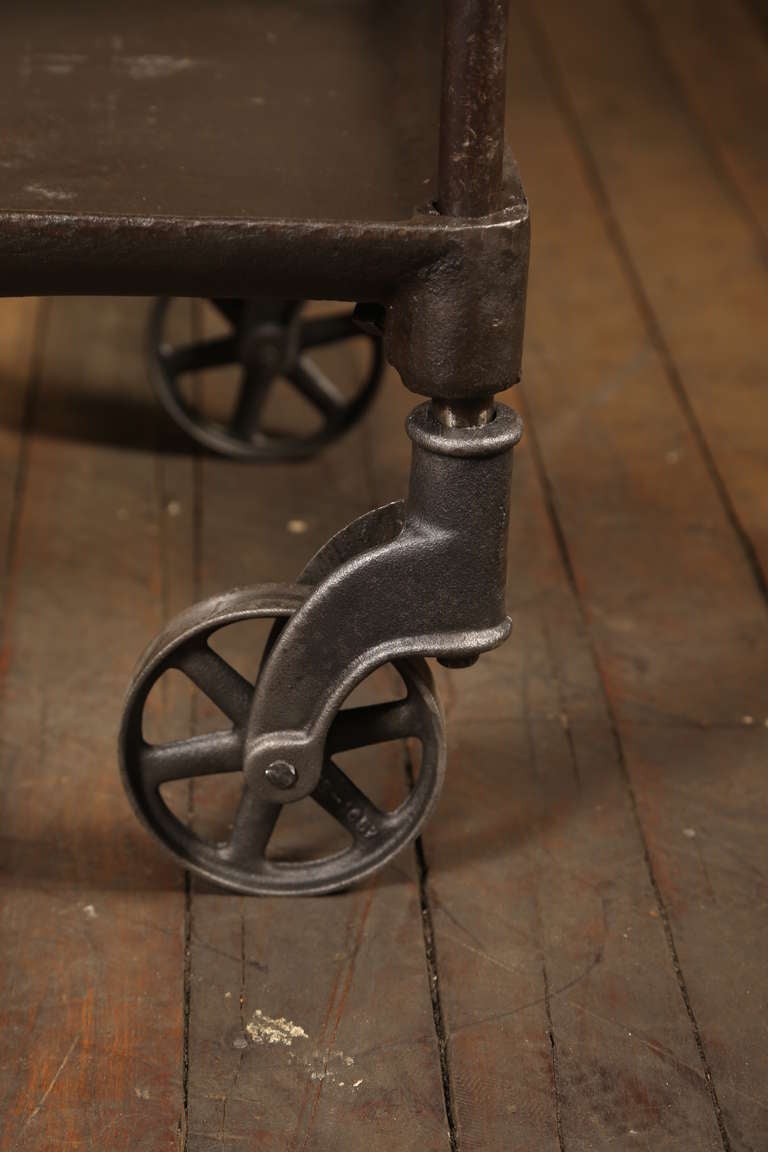 Vintage Industrial, Three Tier Table/Cart 2