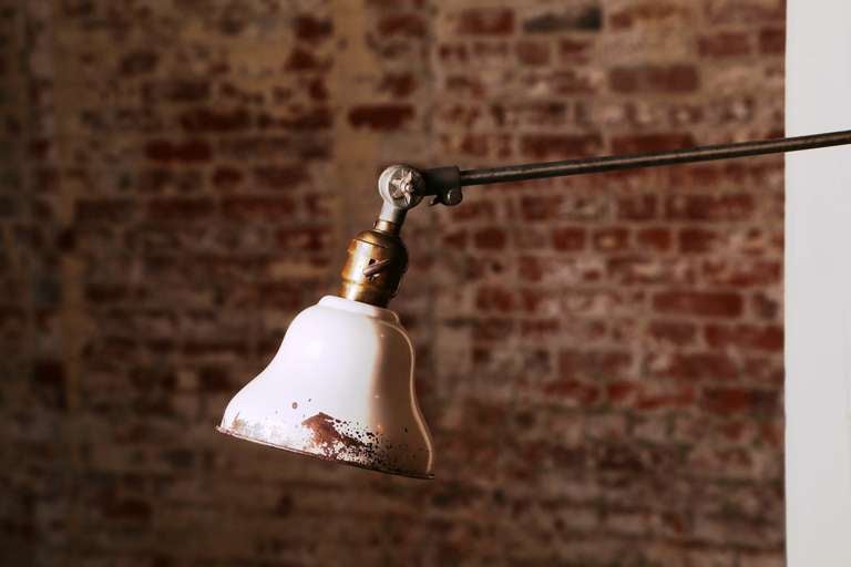 Metal Dazer Adjustable Lamp, Original and Vintage Industrial