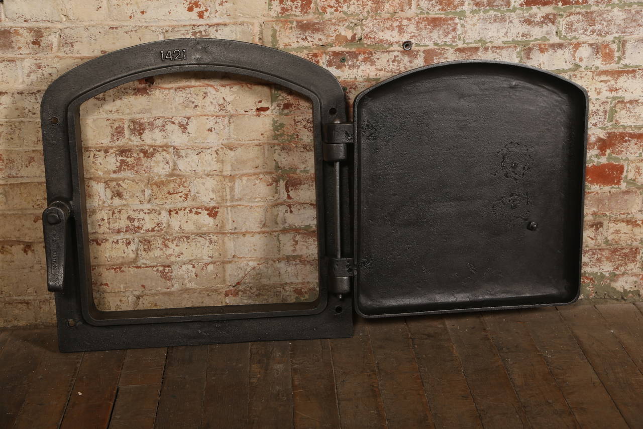 cast iron boiler doors for sale