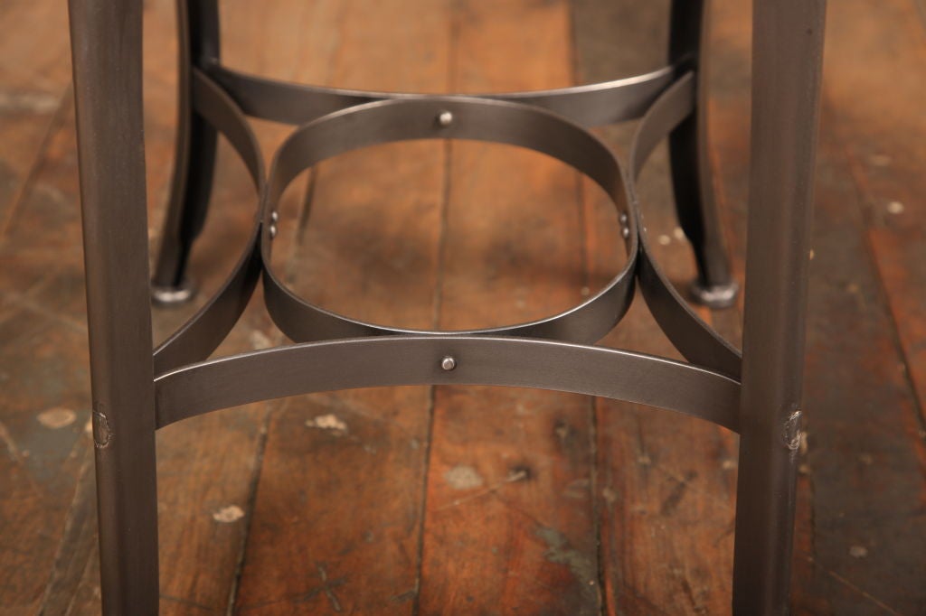 Set of Four Vintage Industrial Cafe Toledo Chairs 4