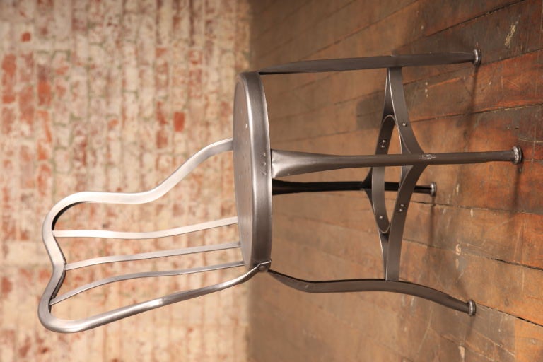 American Set of Four Vintage Industrial Cafe Toledo Chairs