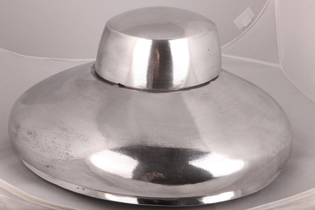 Vintage Polished Aluminum Hat Block Mold Pattern Shaping Tool