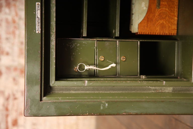 Vintage Industrial Meilink Steel Safe 5
