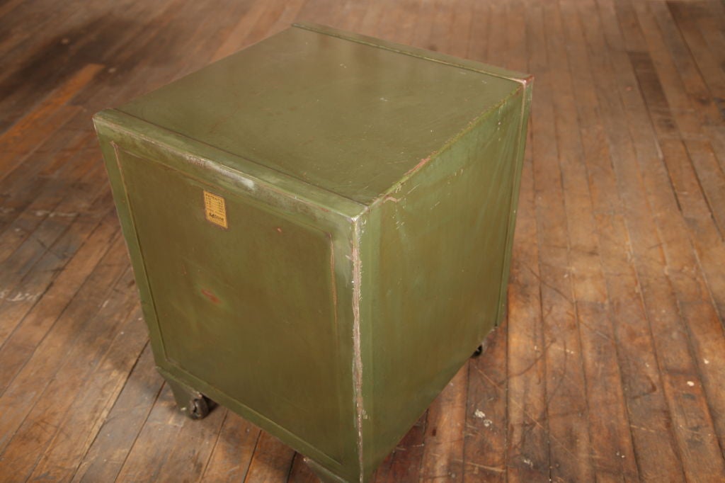 20ième siècle Vintage Industrial Meilink Steel Safe
