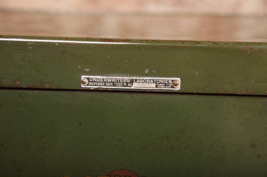 Acier Vintage Industrial Meilink Steel Safe