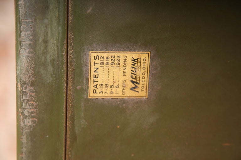 Vintage Industrial Meilink Steel Safe 4