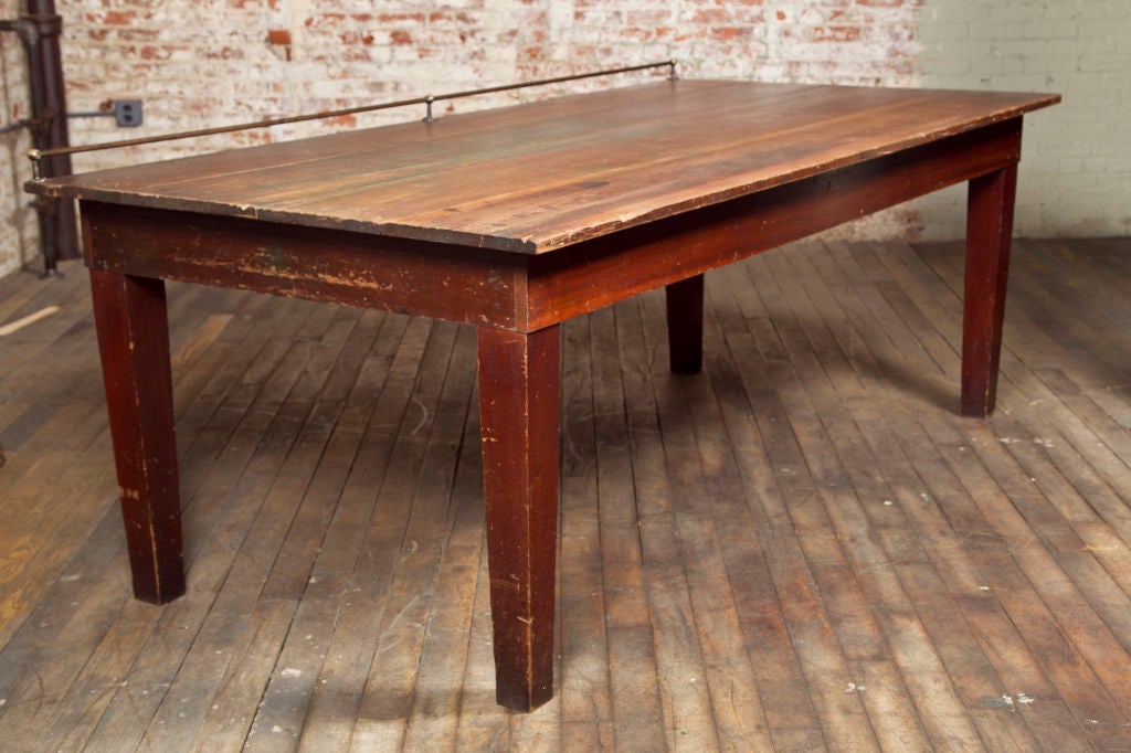 Original, Vintage, Wooden Store Display Table