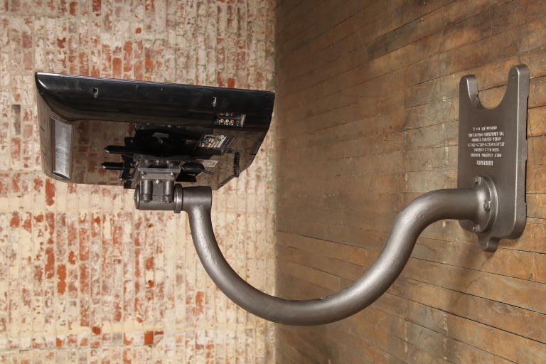 Vintage Industrial Flat Screen TV Stand