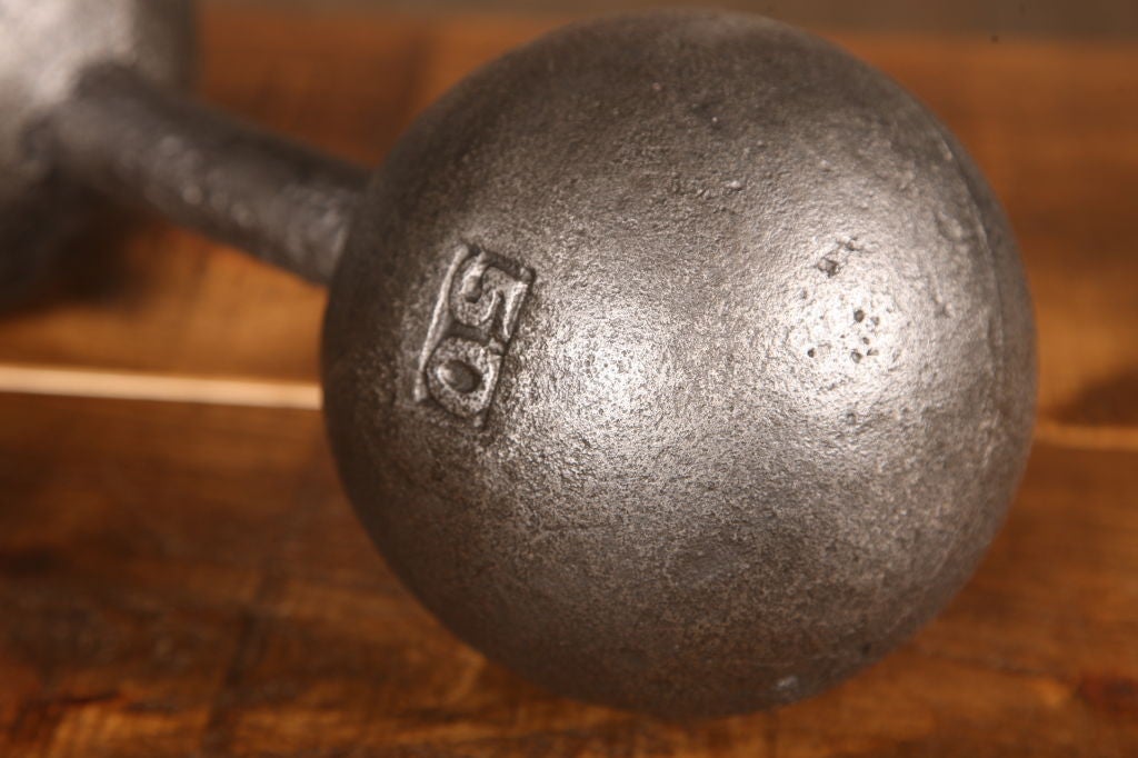 Iron Vintage Dumbbell
