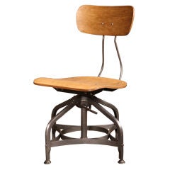 Vintage Industrial Adjustable Toledo Chair
