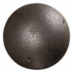 Vintage Cast Iron Ball