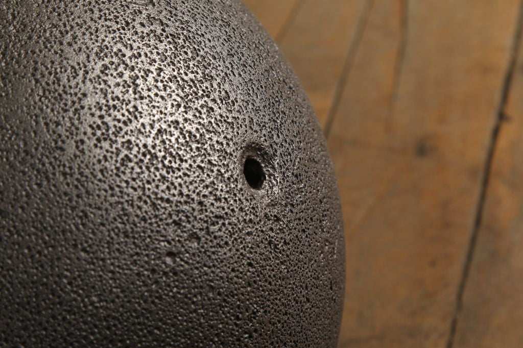 20th Century Vintage Cast Iron Ball