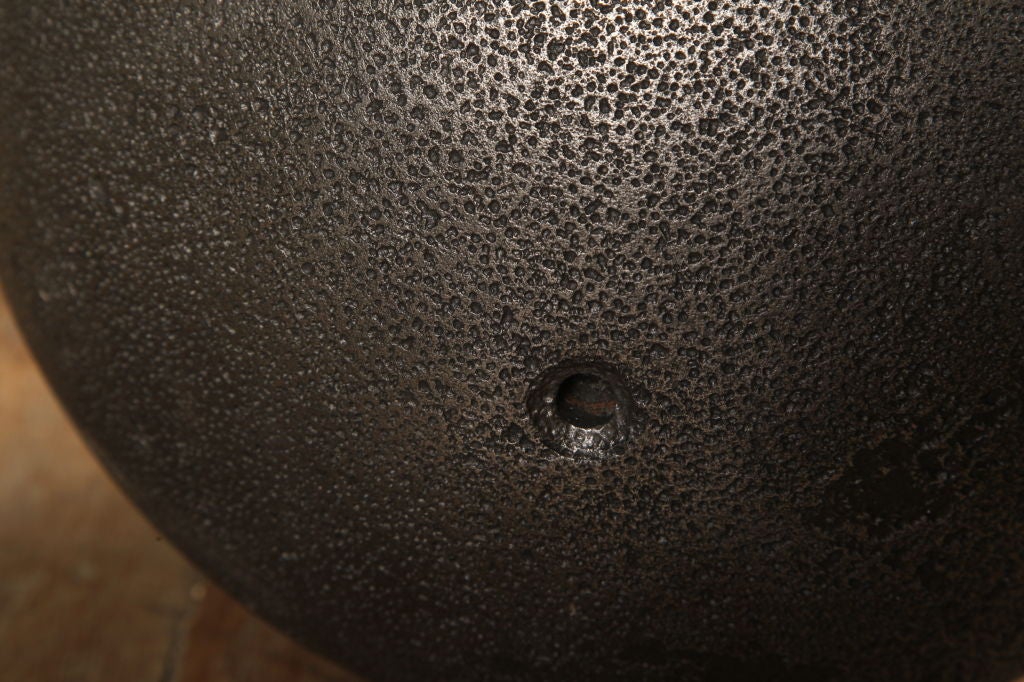 Vintage Cast Iron Ball 2