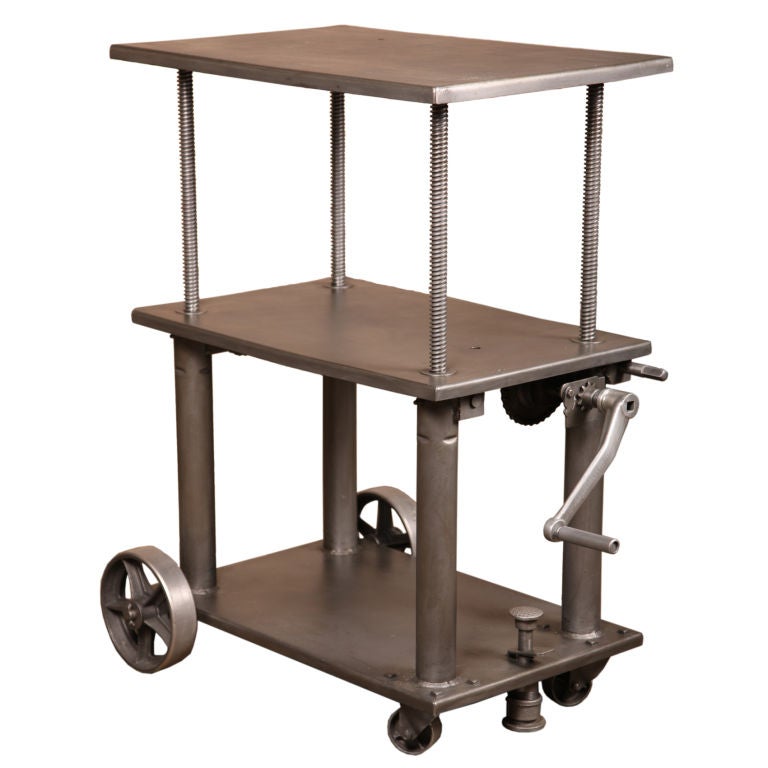 Portelvator Die Cart on Casters