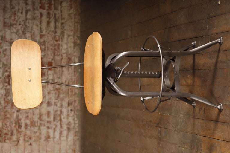 Original Vintage, American Made Adjustable Toledo Bar Stool