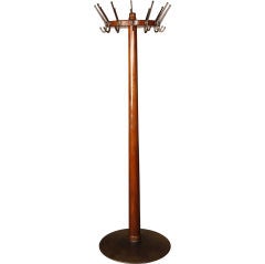 Original Vintage, American Made "Yale" Coat Stand