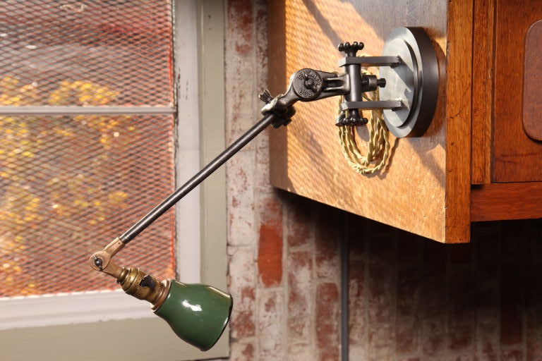 Original, Vintage Industrial, American Made Desk/Table Lamp
