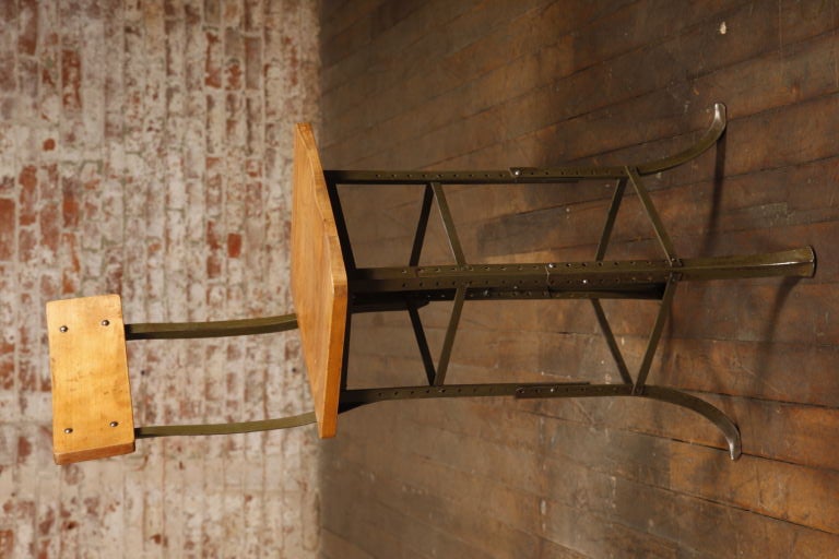 6 Original, Vintage Industrial, American Made, Adjustable Stools