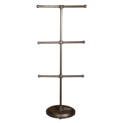 Industrial Used, Steel and Metal Retail Clothing Fitting Stand, Rack, Storage