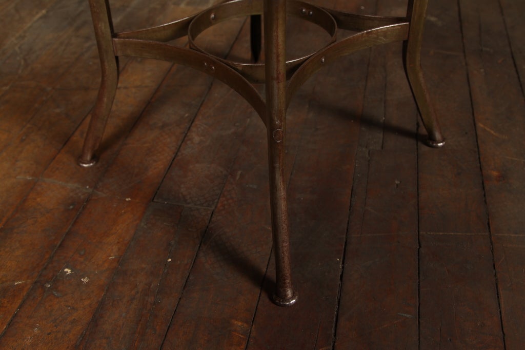 Original, Vintage Industrial, American Made, Toledo Stool 4