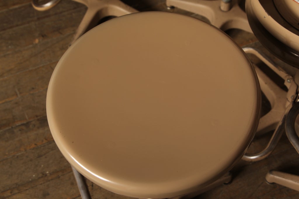 lab stools vintage