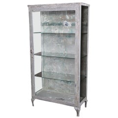 Original, Vintage Industrial, American Made, Medical Cabinet