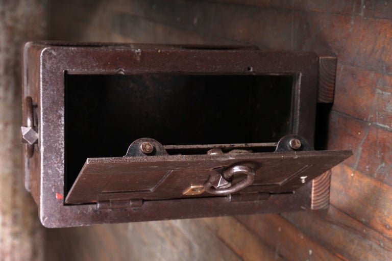 Metal Original, Vintage Industrial, American Express Strong Box/Safe
