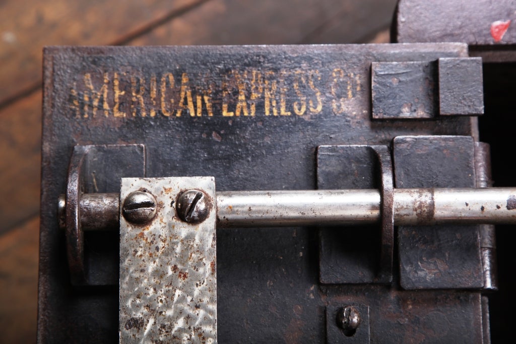 Original, Vintage Industrial, American Express Strong Box/Safe 3