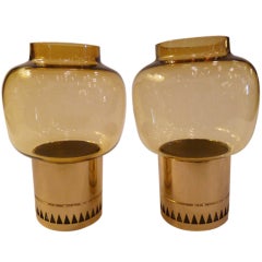 Retro Hans Agne Jakobsson Petite Hurricane Lamps Sweden