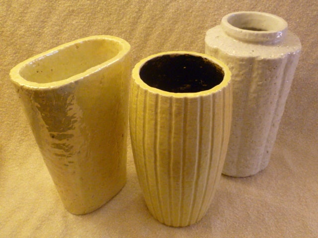Tall Gunnar Nylund Rorstrand Chamotte Vase Group 4