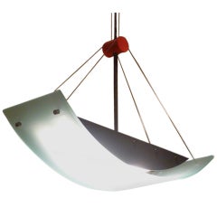 Fine Robert Sonneman Memphis Inspired Suspension Chandelier 3