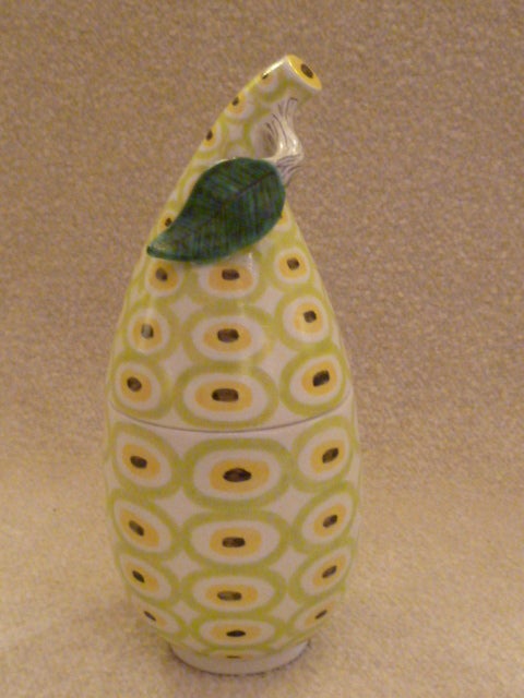 Whimsical Stig Lindberg Faience Cache Pot for Gustavsberg