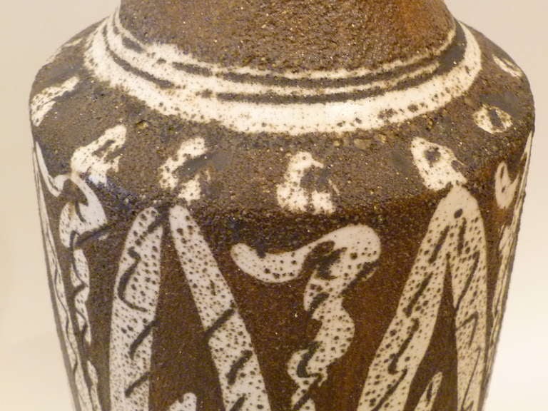 Gambone Style Italian Pottery Table Lamp 4