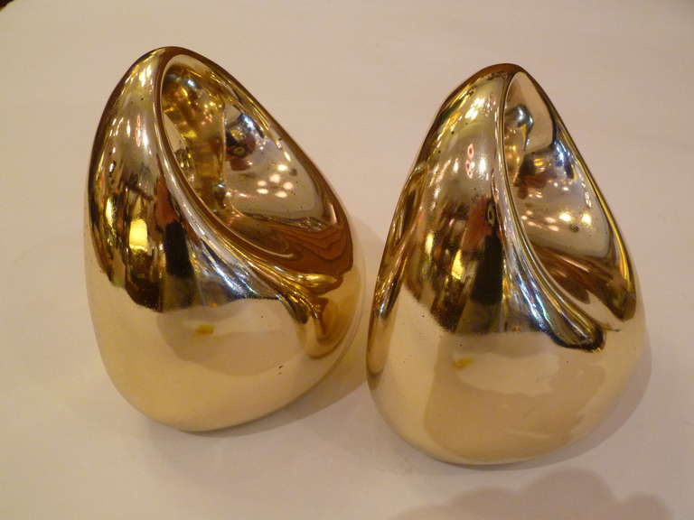 Mid-20th Century Ben Seibel Stirrup Bookends for Jenfred Ware