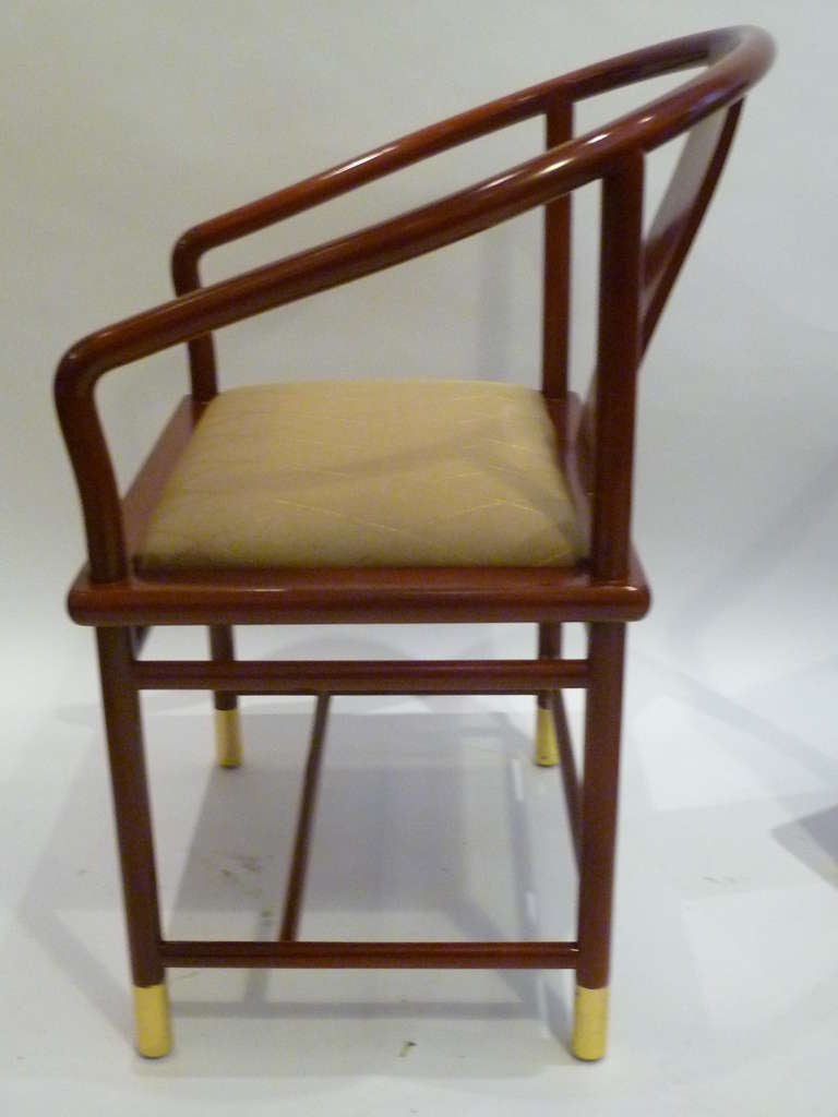 Chinese Chippendale FOUR Stanley Jay Friedman Chinese Tsu Chairs for Brueton