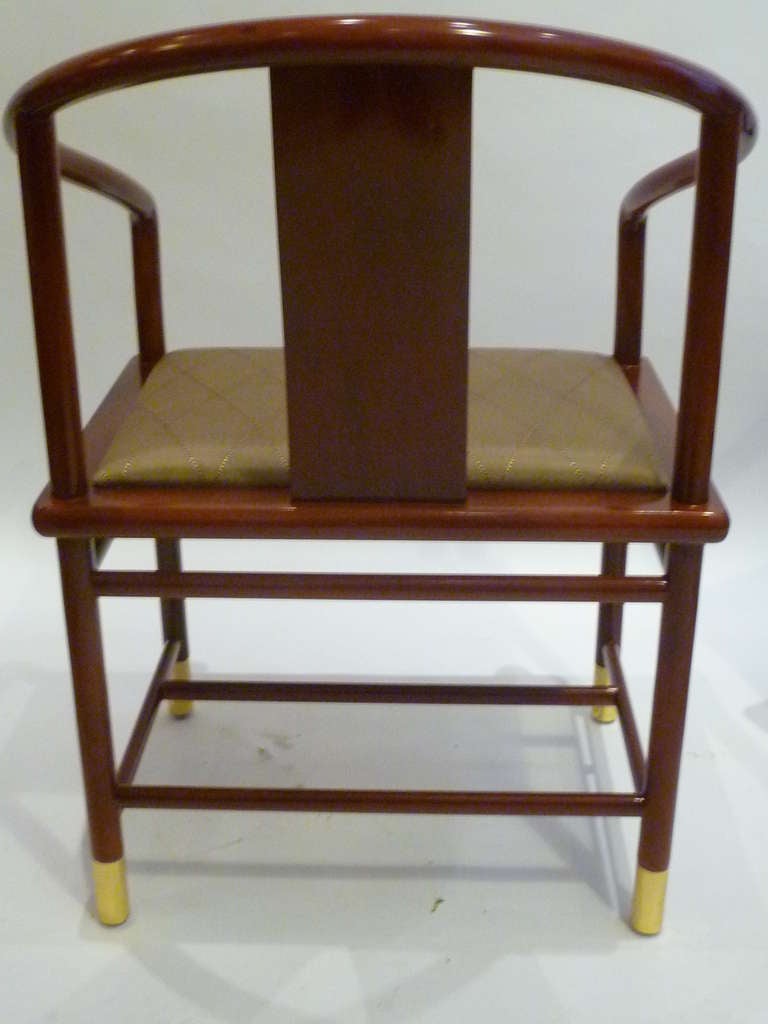 American FOUR Stanley Jay Friedman Chinese Tsu Chairs for Brueton