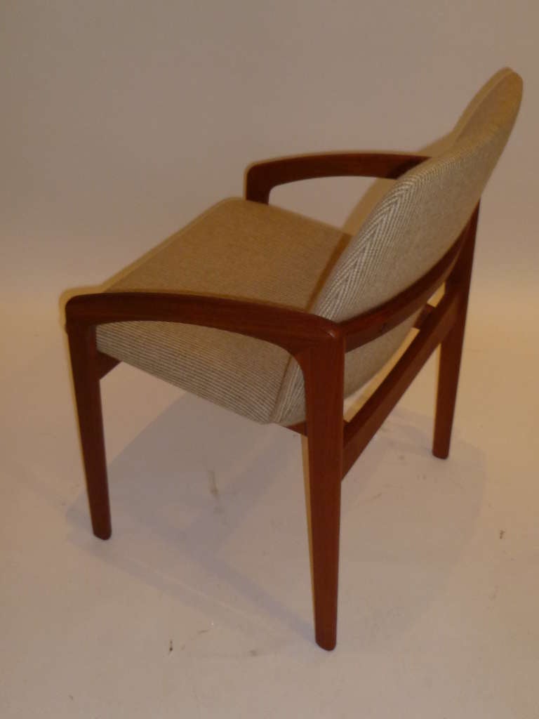 Kai Kristiansen Teak Armed Desk Chair for Korup Stolefabrik In Excellent Condition In Miami, FL