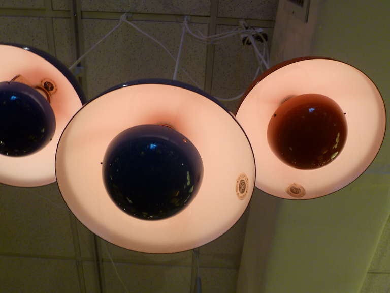 Iconic Verner Panton Flowerpot Pendant Lamps 2