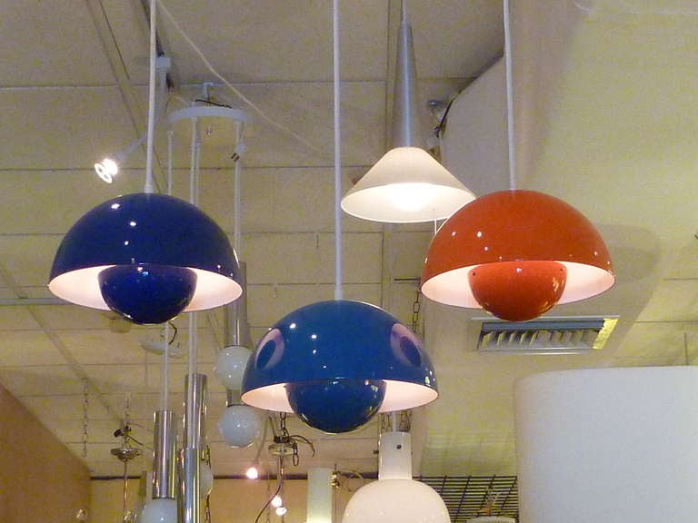 Danish Iconic Verner Panton Flowerpot Pendant Lamps
