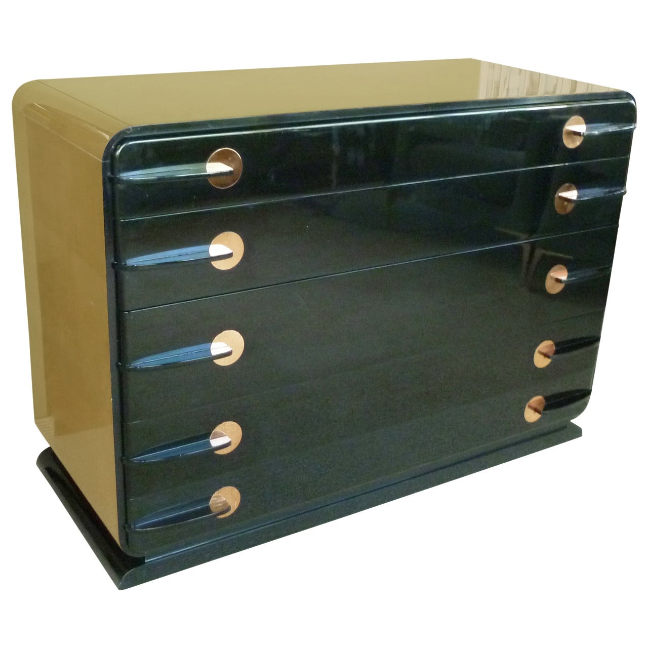 Donald Deskey Style Streamline Moderne Dresser
