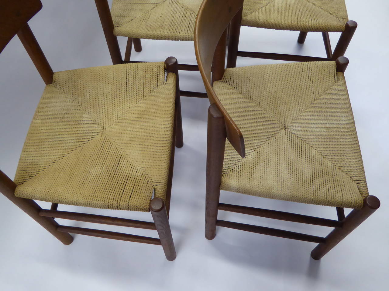 1940s Børge Morgensen J39 Chairs from FDB Mobler Denmark 1