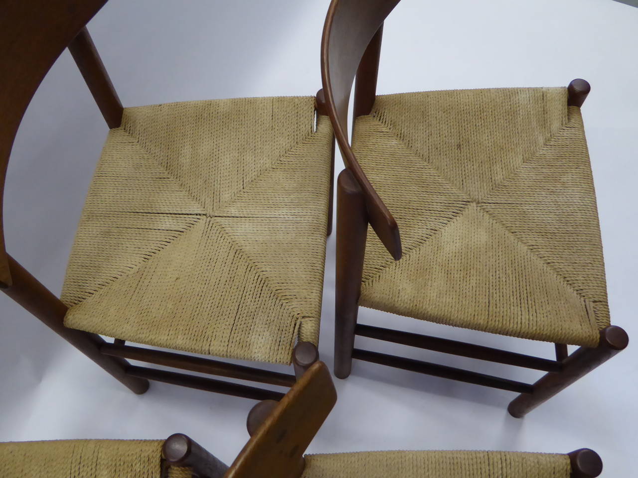1940s Børge Morgensen J39 Chairs from FDB Mobler Denmark 2