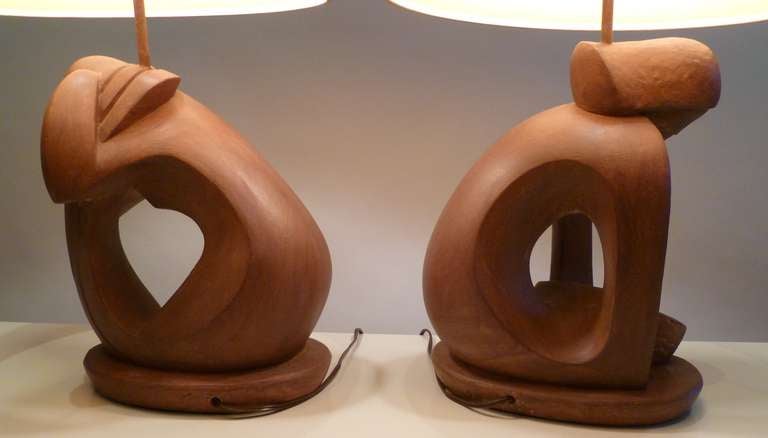 Rare & Important RIMA Sculptural Table Lamps 2