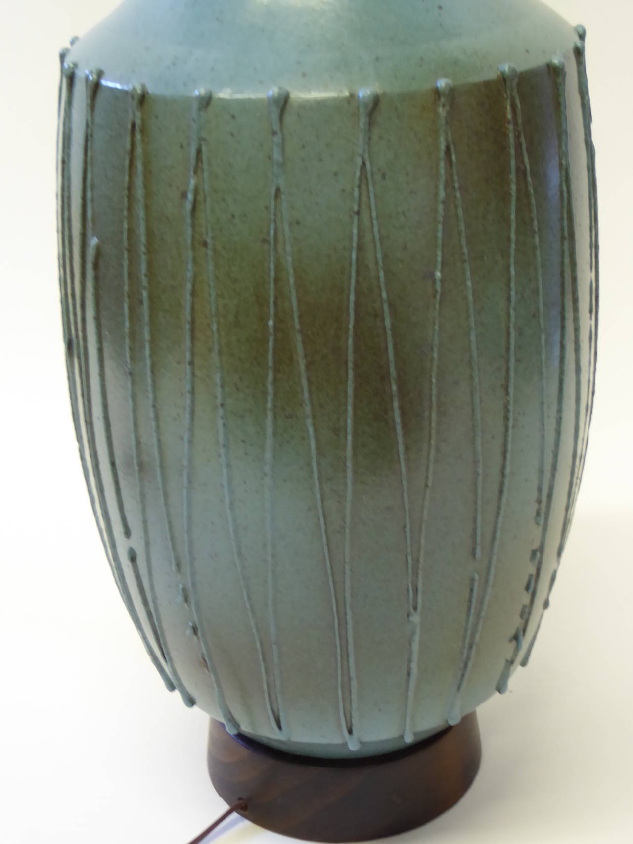Mid-20th Century 1960s David Cressey Pottery Table Lamp
